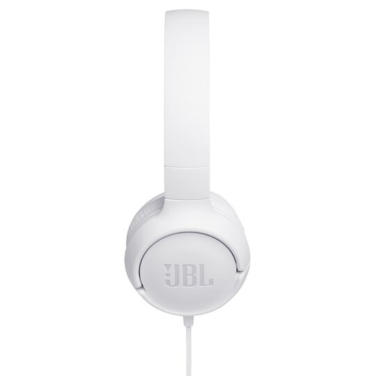 JBL Tune500 on-ear hodetelefoner (hvite)