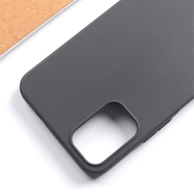Slim-Fit TPU Telefondeksel til Nokia C32 - Svart