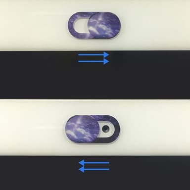 6-Pack Webcam Protector Anti-spion Datakamerabeskyttelsesglidebryter