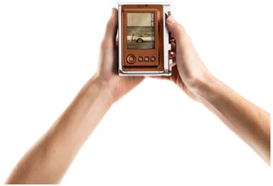 Fujifilm Instax Mini Evo camera (brun)