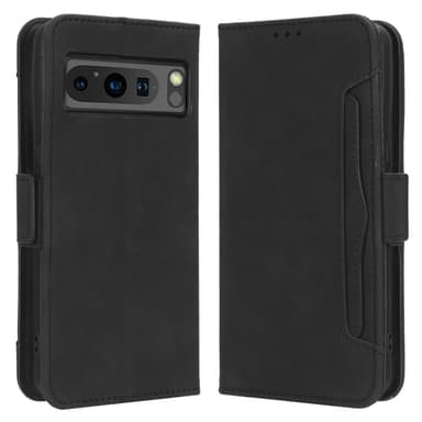 Til Pixel 8 Pro Lommebok-deksel - Svart