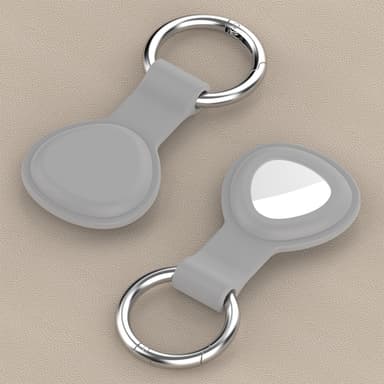 Nøkkelring Air Tag Case Grå Apple AirTag/Huawei Tag
