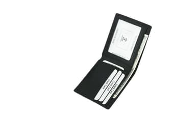 INF Lett sammenleggbar lommebokkortholder RFID-blokkering Sort