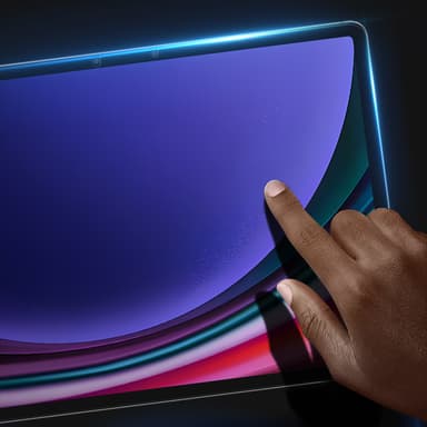 Skjermbeskytter i herdet glass for Samsung Tab S9/S8/S7 Plus, S7 FE Gjennomsiktig
