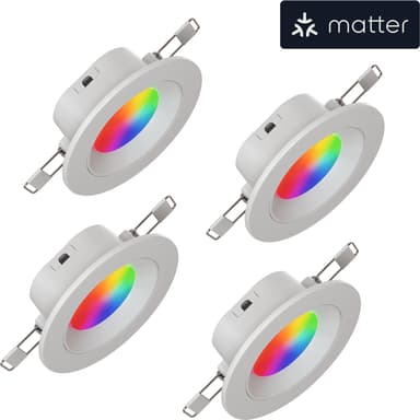 Nanoleaf Essentials Matter spotlys 6W (4-pakning)