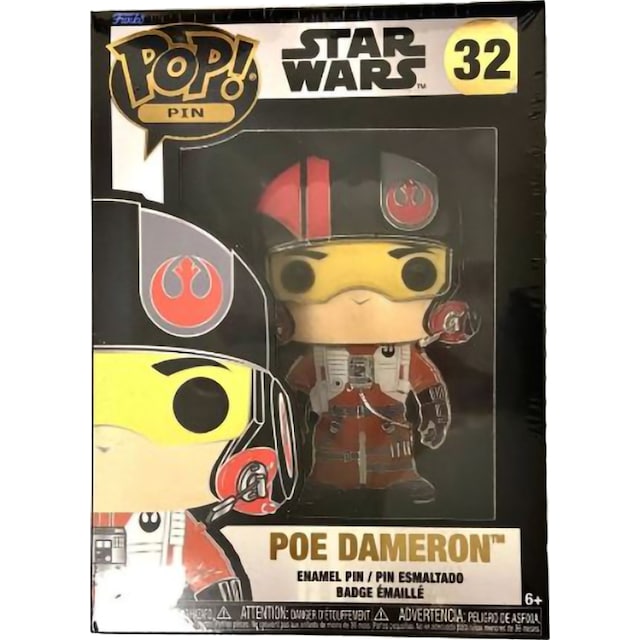 Funko Pin Badge Star Wars Poe Dameron