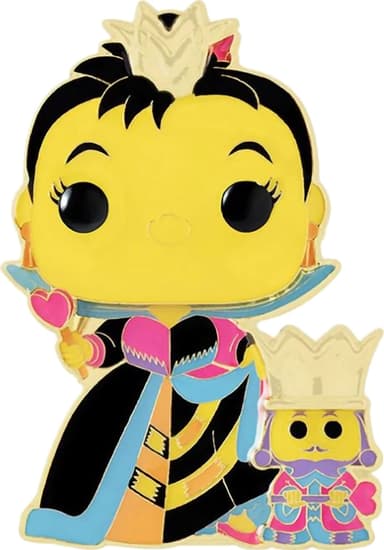 Funko Pin Badge Disney Alice Queen