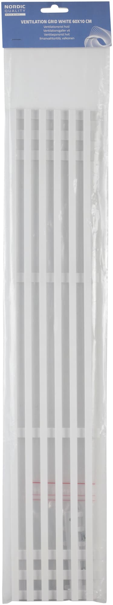 Nordic Quality ventilasjonsrist (hvit)