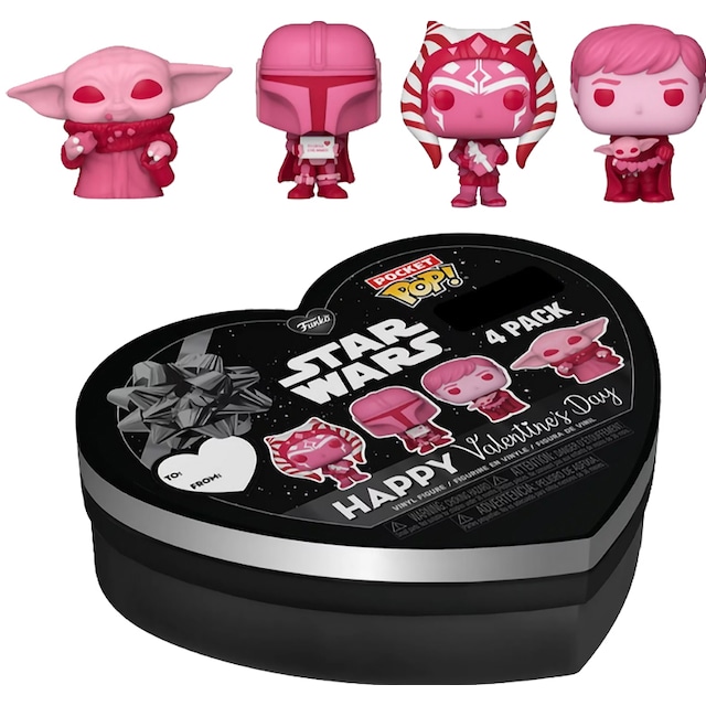 Funko Pop! Star Wars Valentines figurer 4-pk