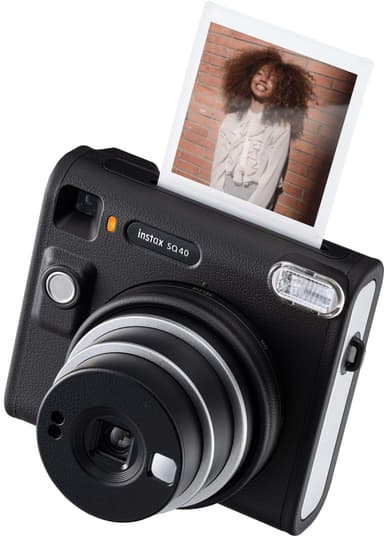 Fujifilm Instax Square SQ40 polaroidkamera (sort)