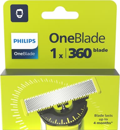 Philips OneBlade 360 erstatningsblad QP410/50