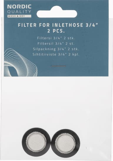 Nordic Quality pakning m/filter 2 stk
