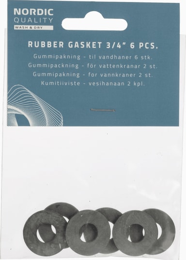 Nordic Quality gummipakning (6 stk)