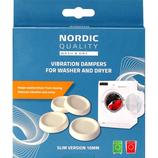 Nordic Quality vibrasjonsdempere 4-pakning 352219