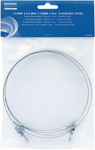 Nordic Quality slangeklemme 2-pakk 352454