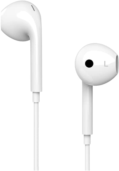 Unisynk USB-C in-ear hodetelefoner (hvit)