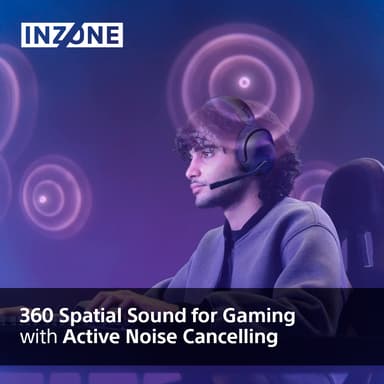 Sony Inzone H5 trådløst gaming headset (sort)