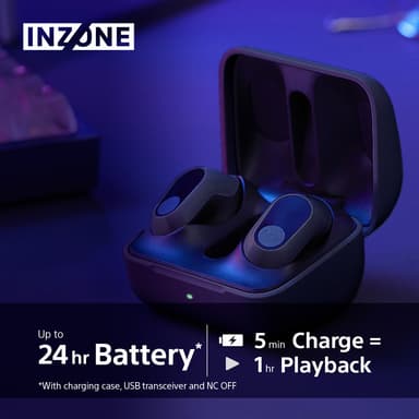 Sony Inzone Buds in-ear hodetelefoner for gaming (sort)