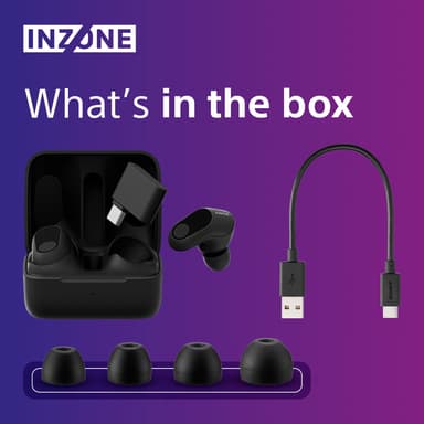 Sony Inzone Buds in-ear hodetelefoner for gaming (sort)