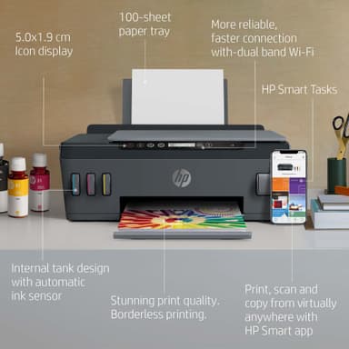 HP Smart Tank Plus 555 AIO inkjet-skriver