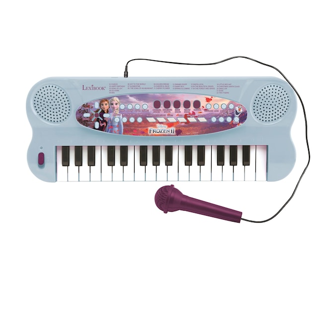 Frozen elektronisk tastatur med mikrofon (32 taster)
