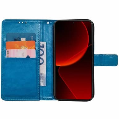 Lommebokdeksel 3-kort Xiaomi 13T Pro - Lyseblå