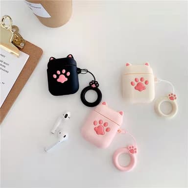 Hörlursskyddsfodral Rosa AirPods 1/2 Generation