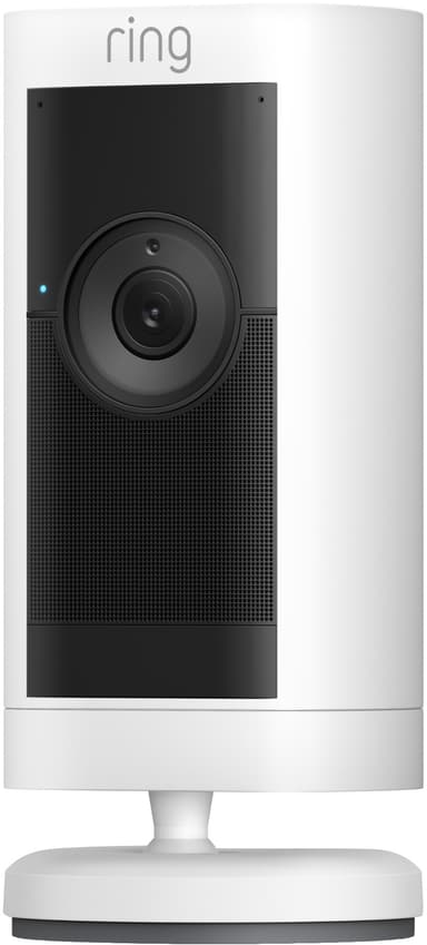 Ring Stick Up Cam Pro overvåkningskamera (hvit/batteri)