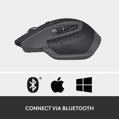 Logitech MX Master 2S trådløs mus (sort)