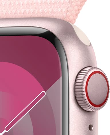 Apple Watch S9 41mm GPS+CEL (Pink Alu/Light Pink Sport Loop)