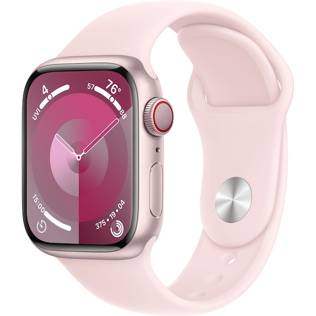 Apple Watch S9 41mm GPS+CEL (Pink Alu/Light Pink Sport Band) S/M