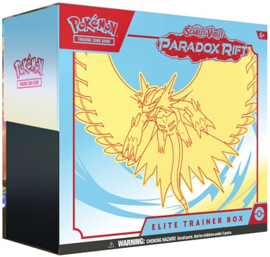 Pokémon Scarlet & Violet Paradox Rift Elite trainer box - Blue