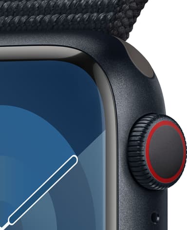 Apple Watch S9 41mm GPS+CEL (Midnight Alu/Midnight Sport Loop)