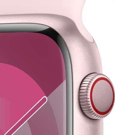 Apple Watch S9 45mm GPS+CEL (Pink Alu/Light Pink Sport Band) M/L