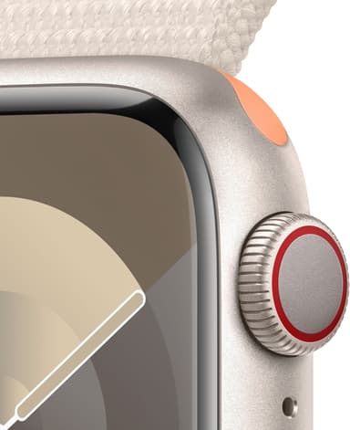 Apple Watch S9 41mm GPS+CEL (Starlight Alu/Starlight Sport Loop)