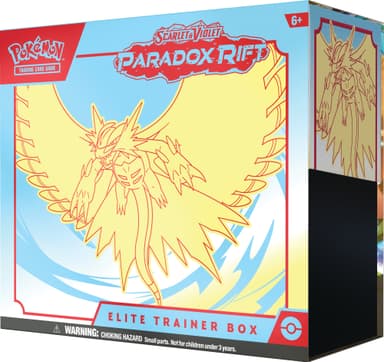 Pokémon Scarlet & Violet Paradox Rift Elite trainer box - Blue