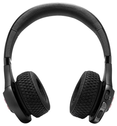 JBL UA Sport Wireless Train trådløse on-ear hodetelefoner (sort/rød)