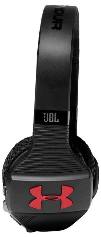 JBL UA Sport Wireless Train trådløse on-ear hodetelefoner (sort/rød)