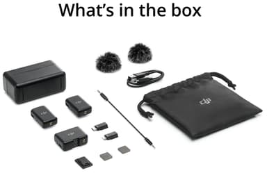 DJI Mic myggmikrofonsett