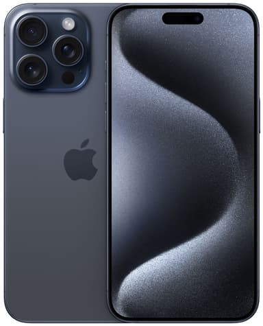 iPhone 15 Pro Max 5G smarttelefon 512GB Blå Titan
