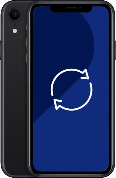 Brukt iPhone XR smarttelefon 64GB (sort)