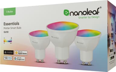 Nanoleaf Essentials Matter LED-pære GU10 (3-pk)