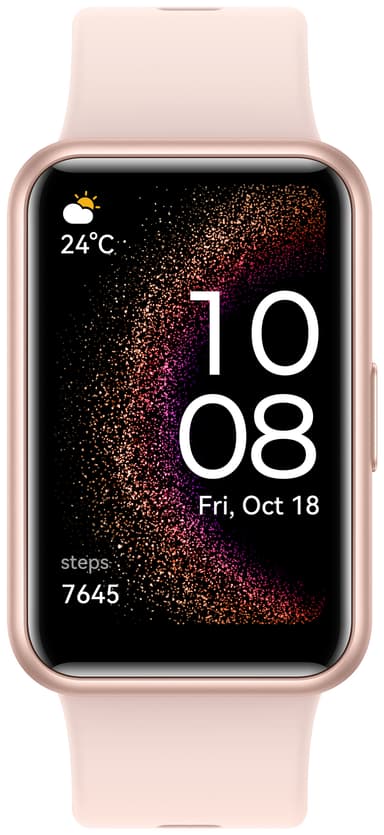 Huawei Watch Fit SE sportsklokke (rosa)