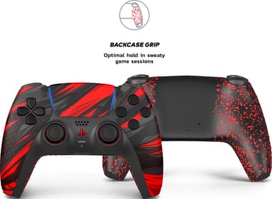 King PS5 trådløs kontroller modell 4 (rage)