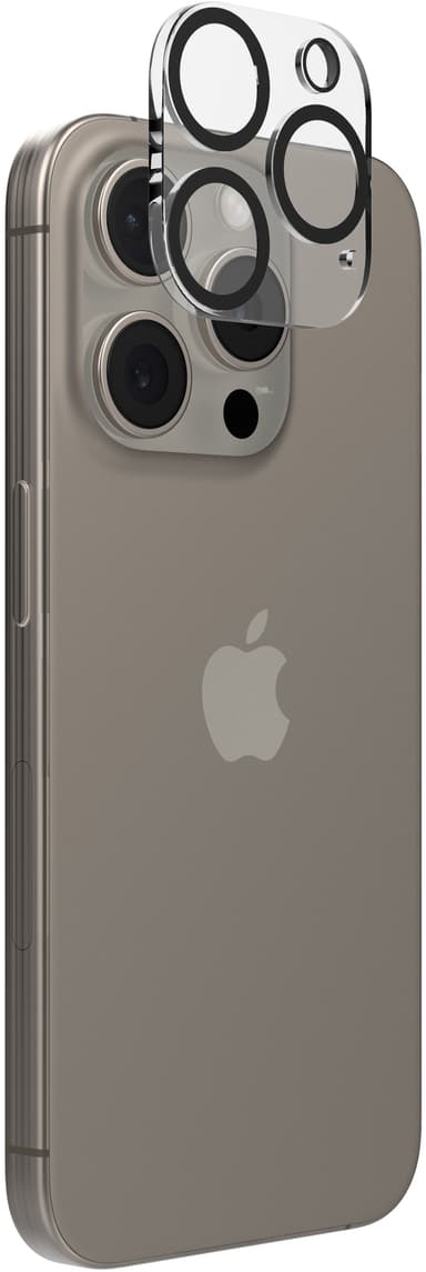 ZAGG InvisibleShield iPhone 15 Pro/Pro Max Linsebeskyttelse Glass Elite Camera Lens Protector