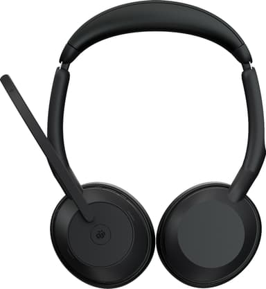 Jabra Evolve2 55 MS Teams USB-A hodetelefoner (sort)