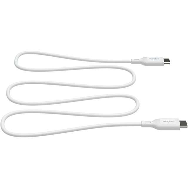 Mophie Essentials USB-C-kabel (hvit)