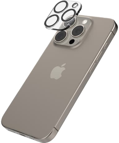 ZAGG InvisibleShield iPhone 15 Pro/Pro Max Linsebeskyttelse Glass Elite Camera Lens Protector