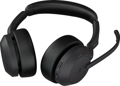 Jabra Evolve2 55 MS Teams USB-A hodetelefoner (sort)
