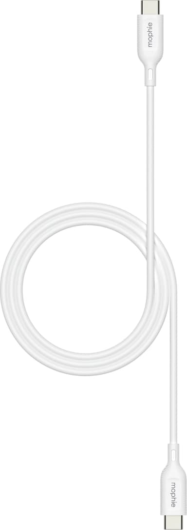 Mophie Essentials USB-C-kabel (hvit)